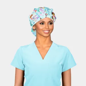 Sirenas - Poppy Bouffant Scrub Caps