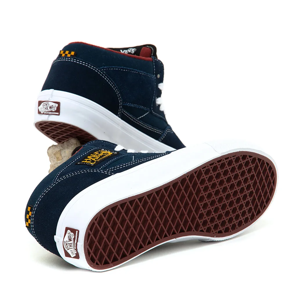 Skate Half Cab (Navy / Burgundy) VBU