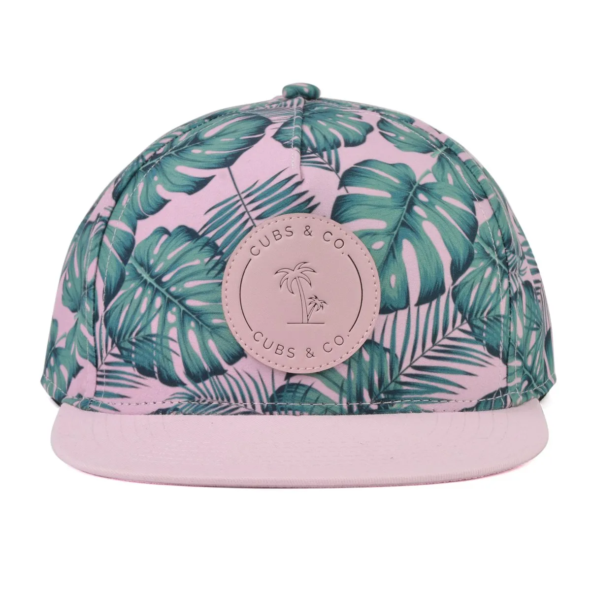 Snapback Hat - Tropical Leaf (Kids-Adults)