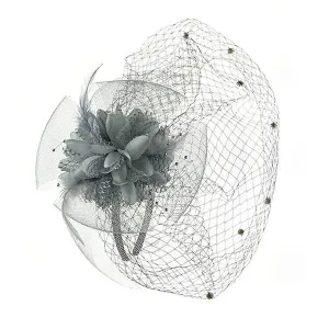 Something Special - Ribbon and Lace Fascinator Hair Band Hat