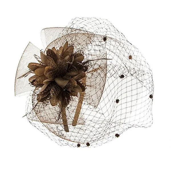 Something Special - Ribbon and Lace Fascinator Hair Band Hat