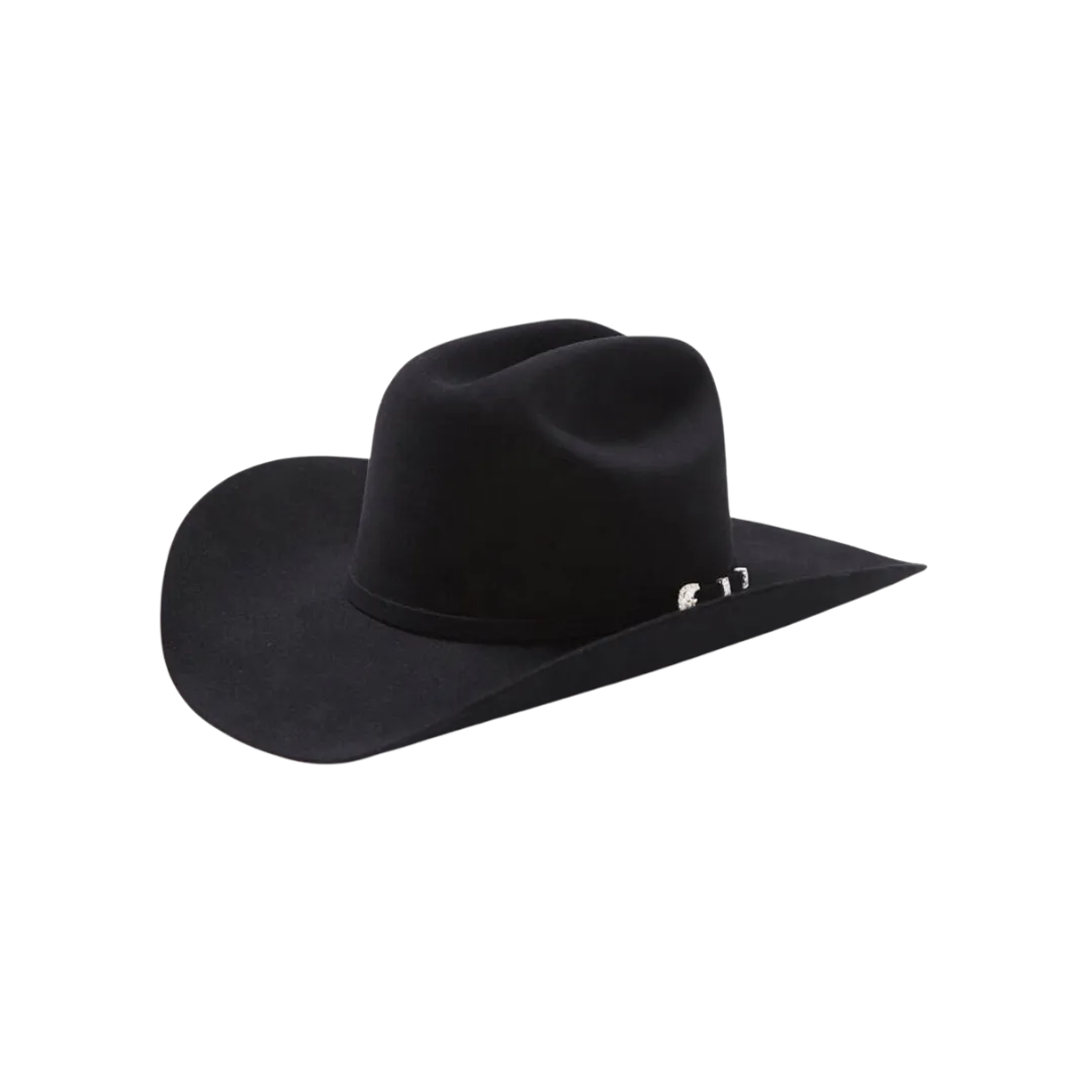 Stetson Hats 10x Shasta Black Fur Felt Hat