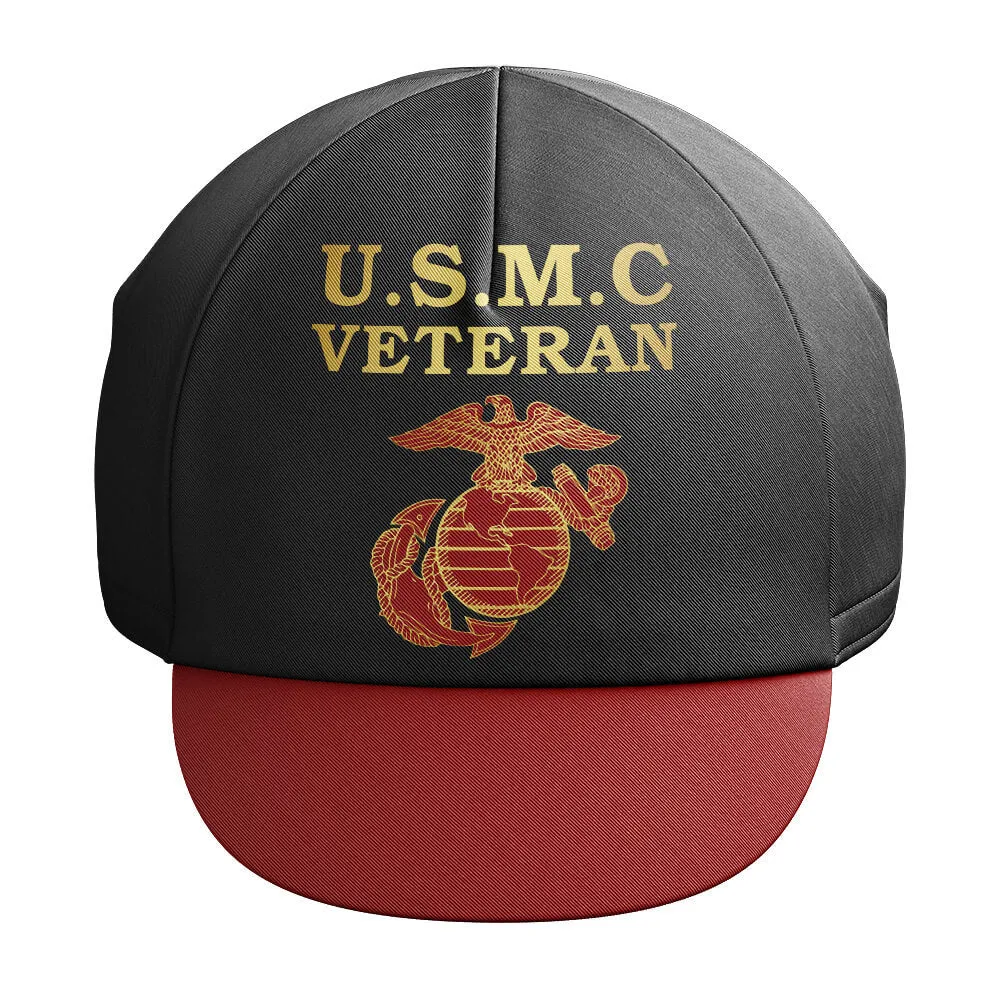 U.S. Marine Corps Veteran Cycling Cap