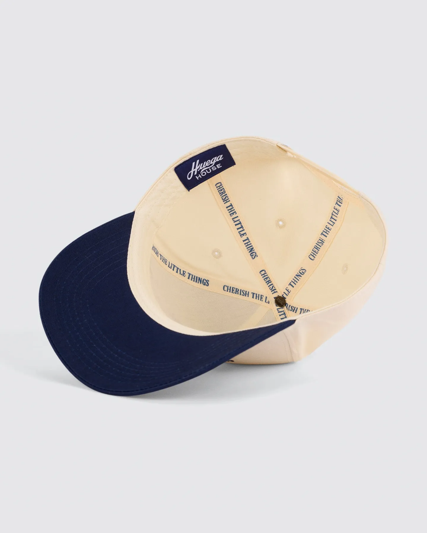 Vintage Swan | Navy & Natural Hat