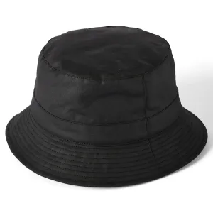 Wax Bucket Hat - Black by Failsworth