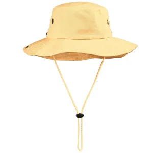 Wide Brim Boonie Hat - Yellow