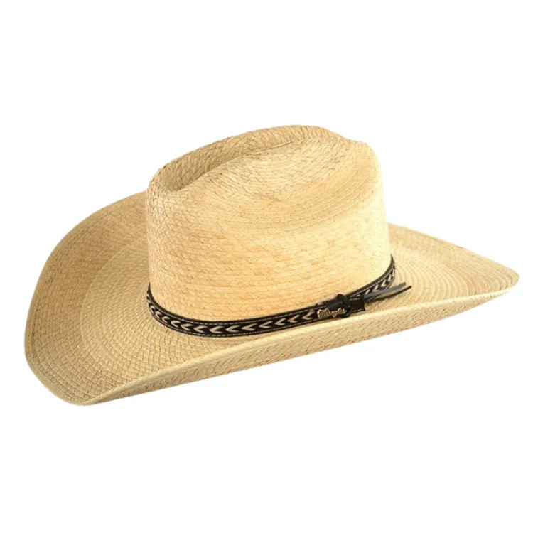 Wrangler Martinez Straw Cowboy Hat - Natural